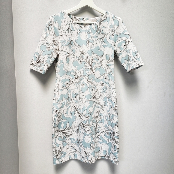 1. State Blue Paisley Dress Sz Small - Picture 1 of 10